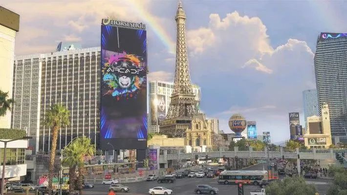 qy千亿球友会为拉斯维加斯大道又打造一座180英尺新地标！