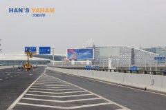 qy千亿球友会全彩屏“靓身”T3新航站楼